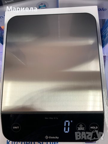 Нов кантар до 10кг. / Кухненска везна със Зареждаема батерия и LED Дисплей, снимка 4 - Други - 44100763