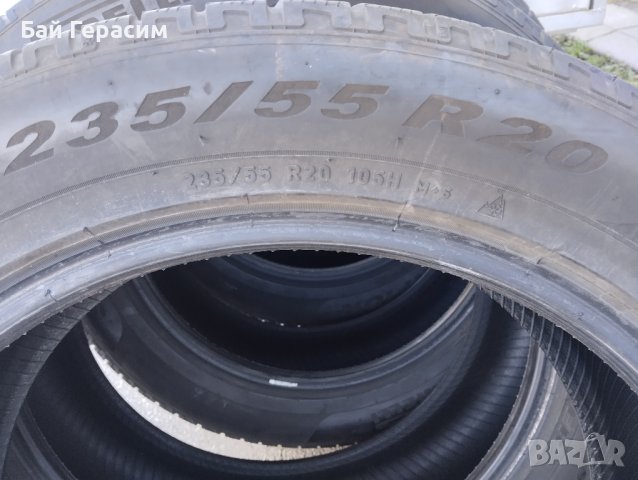 235/55/20 Pirelli M+S, снимка 2 - Гуми и джанти - 42988871