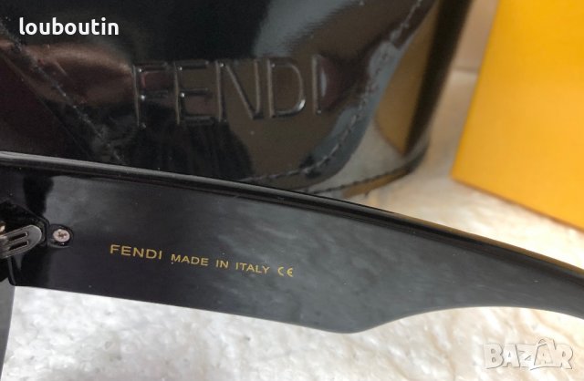 Fendi 2022 дамски слънчеви очила маска с лого, снимка 10 - Слънчеви и диоптрични очила - 38151847