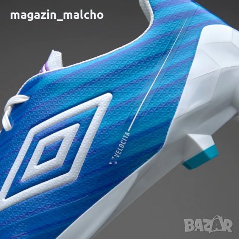 Професионални КАЛЕВРИ – UMBRO VELOCITA 2 PRO SG; размери: 41, снимка 4 - Футбол - 27160111