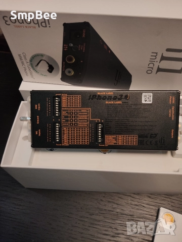 RIAA iFi Audio - Micro iPhono3 Black Label, снимка 3 - Грамофони - 52682025