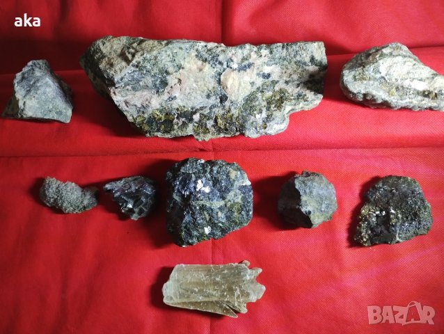 Руда минерали сувенири 9 броя, снимка 11 - Декорация за дома - 43441480
