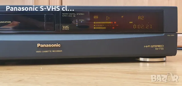 Panasonic NV-F55B Hi-Fi stereo Sp/Lp rec/play, снимка 4 - Декове - 49049370