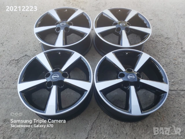 4 броя алуминиеви джанти за Nissan Qashqai 17, снимка 3 - Гуми и джанти - 51216376