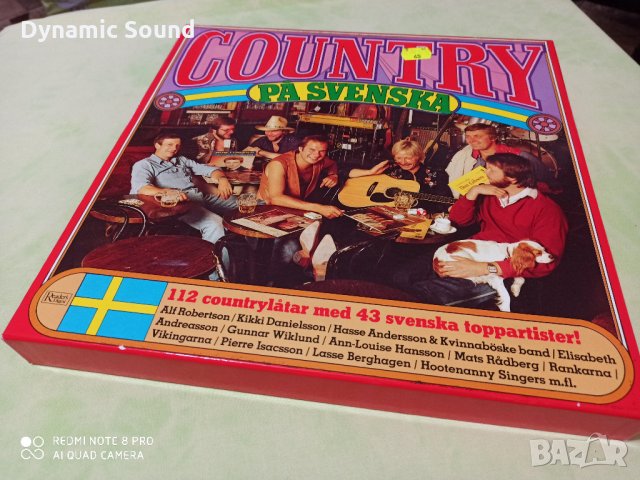9LP - Various – Country På Svenska -  25лв, снимка 2 - Грамофонни плочи - 33019205