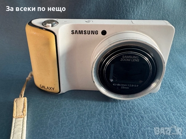 Цифров фотоапарат SAMSUNG Galaxy Camera EK-GC100 White 3G WiFi, снимка 4 - Фотоапарати - 52845909