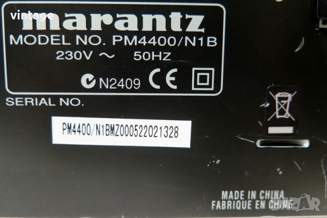 Marantz PM 4400, снимка 8 - Ресийвъри, усилватели, смесителни пултове - 40707214