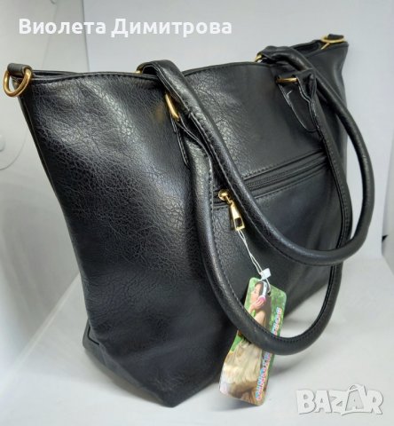 Дамска чанта с цип отпред, снимка 3 - Чанти - 38408358
