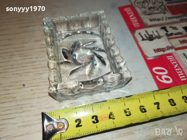 МАЛЪК СТЪКЛЕН ПЕПЕЛНИК 1405251108, снимка 11 - Антикварни и старинни предмети - 50282058