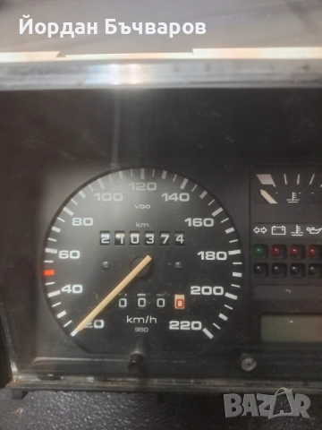 1 буксов скоростомер-километраж със обортомер до 220 зс VW Golf & Jetta Mk2, снимка 2 - Части - 52577101