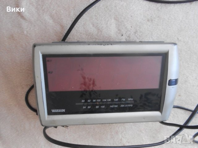 Радио часовник watson UR4525, снимка 1
