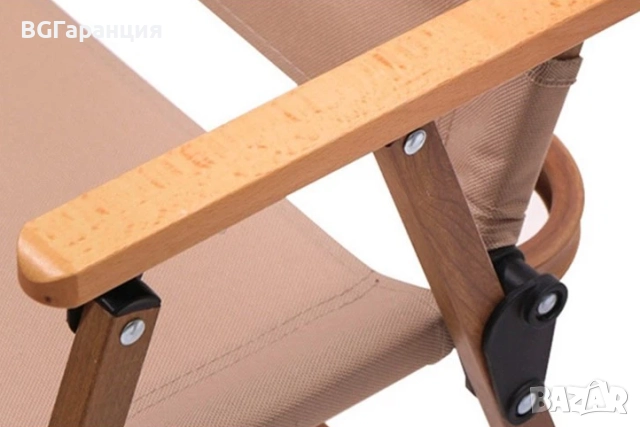 Сгъваем къмпинг стол с метална конструкция, снимка 2 - Други стоки за дома - 52257194