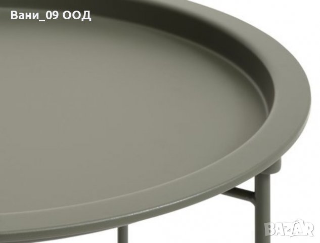 Помощна холна масичка от метал-3 цвята, снимка 6 - Маси - 31418636