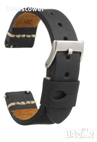 Кожени каишки за часовник Diloy.Vintage.392, снимка 1