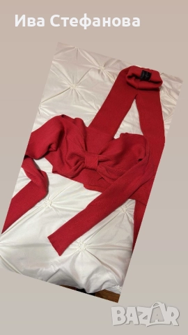 ALICE EVIS  Alice Evis от бранда Алисия нов спортно елегантен сет две части костюм червен комплект 