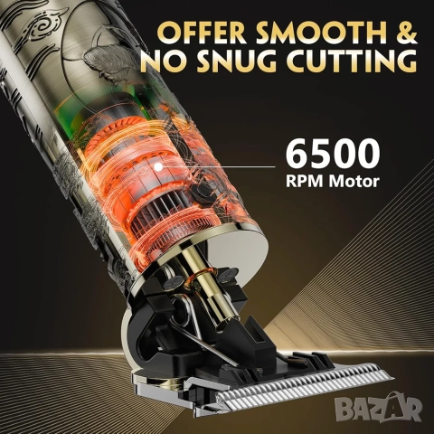 Професионален Акумулаторен Тример за Коса и Брада. Solati, снимка 7 - Тримери - 52414418