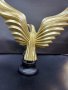 Златен орел с разперени крила висококачествен полирезин , снимка 8