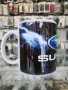 Бяла порцеланова чаша с логото на Субару / Subaru, снимка 2