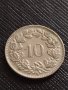 ИНТЕРЕСНА МОНЕТА 10 рапена 1955г. КОНФЕДЕРАЦИЯ ШВЕЙЦАРИЯ уникат за КОЛЕКЦИОНЕРИ 31755, снимка 1