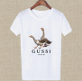 Parody! Забавна тениска GUCCI Goose принт Дамски и мъжки, снимка 1 - Тениски - 28245244