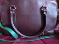 Уникална  цветна чанта с 5 отделения от естествена кожа, снимка 12
