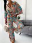 Комплект панталон с кимоно Малдиви  , снимка 3