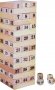 Дженгадайска кула 48 елемента с числа (270755) нова​ Дженга - дървена забавна игра с числа. Целта на, снимка 2