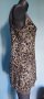 Нощница / туника / неглиже от еластична дантела "Zizzi"® / леопардов принт , снимка 3