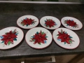 19 лв, 6 броя нови чинии, порцелан, с етикет, 15 см диаметър , снимка 1