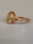 СССР златен пръстен Камея проба 583, снимка 12