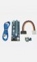 ELEGIANT USB 3.0 PCI-E PCI-E 1x Riser Board Express Express до 16x PCI-E платка НОВА
