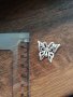 Сребърна висулка пеперуда, снимка 1 - Колиета, медальони, синджири - 32582656