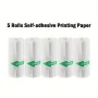 Хартия за мини Bluetooth принтер без мастило-печат на скици,снимки,текст и етикети, снимка 7