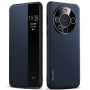 Калъф SULADA Kevlar за Huawei Mate 60 Pro – смарт капак с прозорец, кожена текстура и магнитна функц, снимка 2