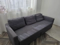 Три местен разтегателен диван, снимка 2