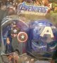 Светеща маска с фигурка Капитан Америка (Captain America, Marvel, Avengers)