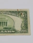 5 долара-1953 г. сребърен сертификат, снимка 8