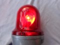 Ретро червена лампа употребявана 12V  напълно изправна Made in Poland произ. 07.1982 год. , снимка 11