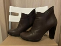Кафяви боти на ток, снимка 2