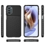 Motorola Moto G31 / G41 Удароустойчив Twill Texture Калъф и Протектор, снимка 4