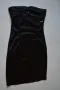 Оригинална черна рокля ELLE тип бюстие, размер S/M, с еластичност, снимка 1