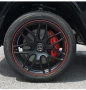 Капачки за Джанти Mercedes AMG G350, G500, G63, S680, GLS600 – 147mm, снимка 5