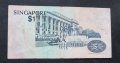 Банкнота.Сингапур. 1976 година. 1  долар . Рядка . Птици., снимка 4