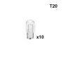 Халогенни Крушки NIKEN Т20 21W - 12V 10 БРКУТИЯ, снимка 2