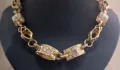 Златен Ланец-36,70гр/14кр, снимка 4