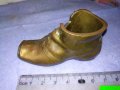 Старинна КОЛЕКЦИОНЕРСКА МЕДНА РЕТРО ОБУВКА Ръчна МАЙСТОРСКА ИЗРАБОТКА - Декоративна ОБУВЧИЦА 41389, снимка 9