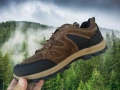 Мъжки маратонки с гумено директно излято ходило в кафяво, мод.02- CAIDAI, снимка 3