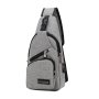 Удобна многофункционална чанта/раница през рамо с USB - BAG105 , снимка 1 - Чанти - 43735618