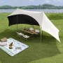 HipierFx 3x5m преносима плажна палатка с 2 пръта, къмпинг брезент за плаж, снимка 5
