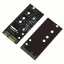 Адаптер за твърд диск, конвертор M.2 NGFF към SATA3, зелен, поддържа SSD 2280/2260/2242/2230mm, снимка 2